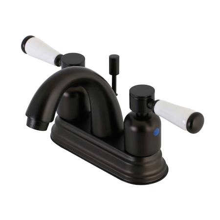 Kingston Brass KB8615DPL 4" Centerset Bathroom Faucet, Oil Rubbed Bronze KB8615DPL